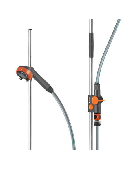 Ducha de jardín trio sobre trípode 220 cm