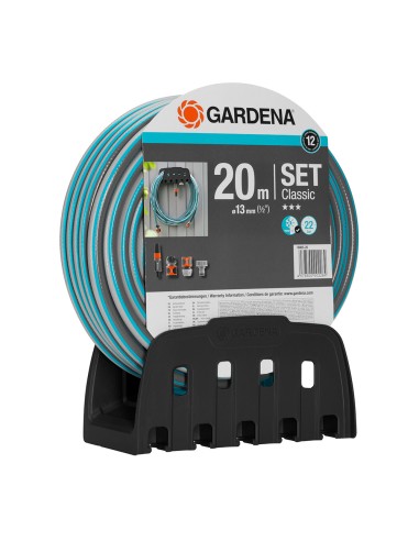 Kit manguera de jardin classic 20 m (1/2" 13 mm)