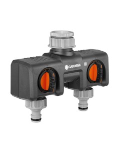 Distribuidor de 2 vías con adaptador