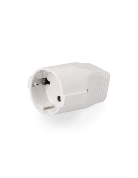 Base aerea t/tl 10/16 a 250 v blanca (retractilada)