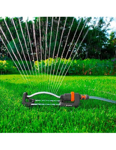 Aspersor oscilante aqua s de 90 a 220m² gardena