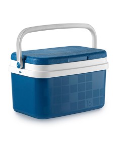 Nevera de camping 16 l color azul modelo campos 43 x 29 x 25,5 cm