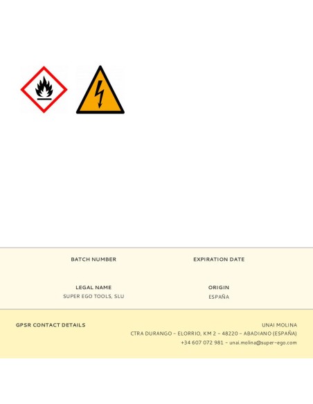 Pack soplete segofire piezo + 3 botellas. multigas 300 600ml super ego