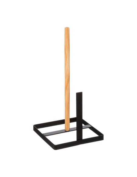 Servilletero negro 15x15x30cm coleccion 'noir kitchen'