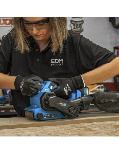 Lijadora de banda 20 v (sin batería ni...