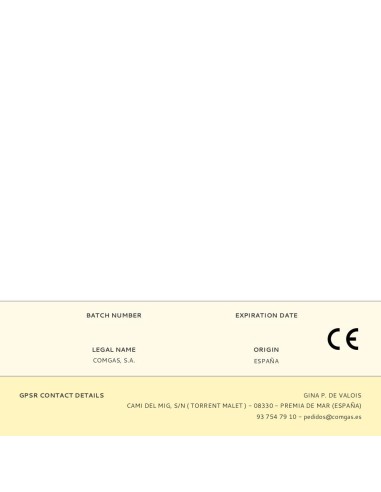 Hornillo grande de camping ø22cm com gas