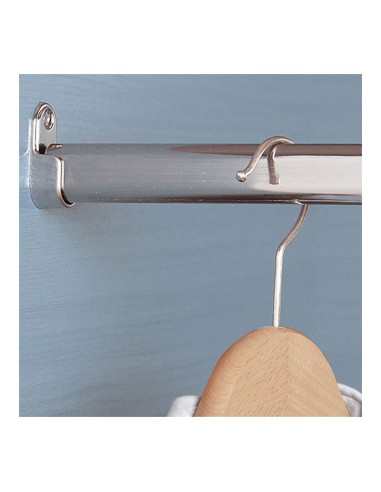 Barra armario ovalada cromada 100cm cintacor -...