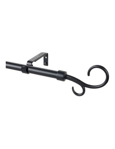 Kit barra cortina baculo extensible de 110 a...