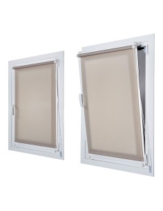 Estor enrollable clip&fix 90x180cm piedra cintacor - storplanet 2