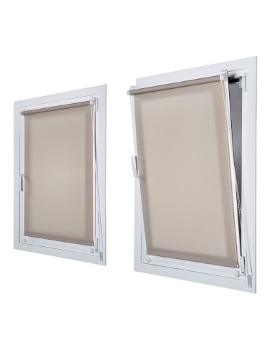 Estor enrollable clip&fix 120x180cm piedra...