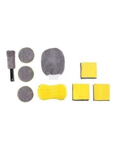 Set de limpieza para coches/motos 9 piezas 2