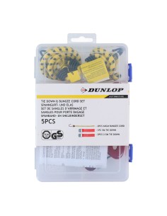 Set de pulpos para coches 5 piezas dunlop 2