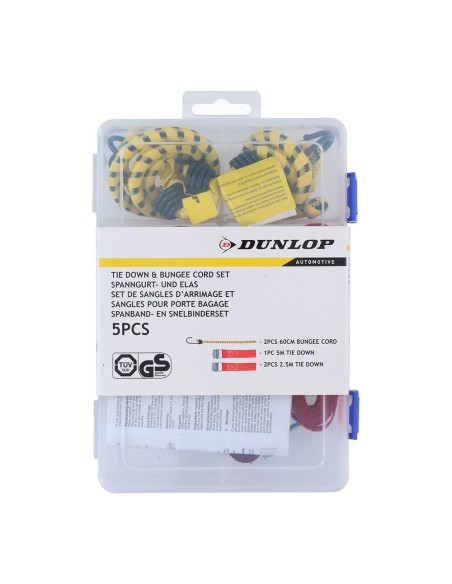 Set de pulpos para coches 5 piezas dunlop