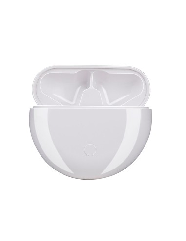 Auriculares earbuds bluetooth con estuche blanco