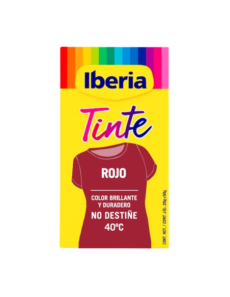 Tinte rojo 40ºc
