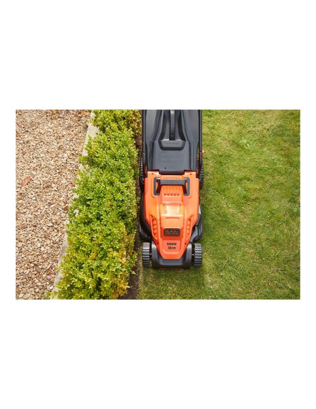 Cortacésped 1600w 38cm bemw471bh-qs black+decker