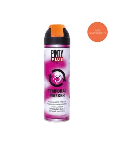 Pintura en spray pintyplus tech marcador eventos 650cc naranja t143