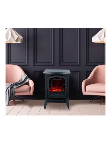 Estufa/chimenea de led modelo torino 2000w