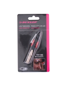 Pinzas depilatorias con luz led dunlop 2