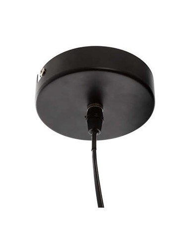 Lámpara de techo negra e14 ø15 x 19 cm bombilla...