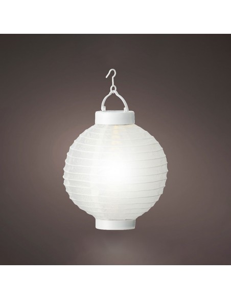 Farol solar blanca ø20x23cm