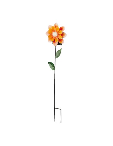 Baliza solar forma de flor colores surtidos 11 x 6 x 49,5 cm