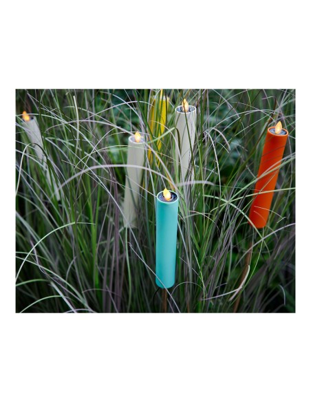 Vela solar efecto llama ø4 x 90 cm