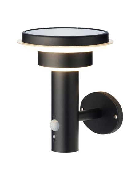 Aplique solar metalico 17,8x18,3x22cm 40 leds luz calida lumineo colores/modelos surtidos