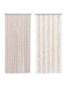 Cortina de plastico con 64 tiras colores surtidos 90x1,5x200cm