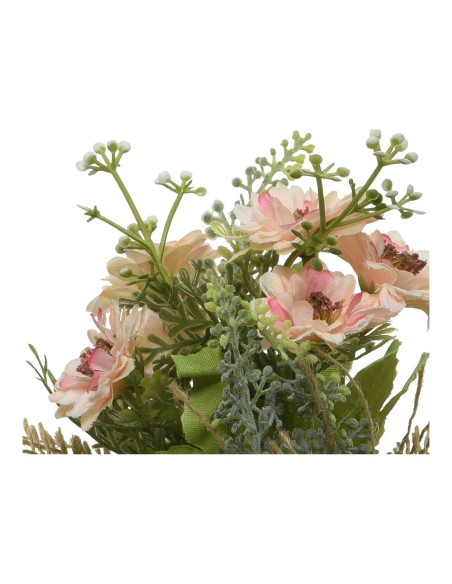 Planta artificial mini con arpillera ø7x17cm modelos surtidos colores / modelos surtidos