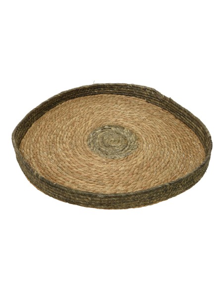 Set 2 maceteros de esparto redondos ø35x4cm y ø50x4cm medidas surtidas