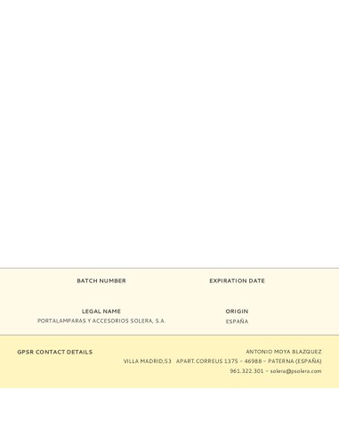 Portalamparas roscado e14 homologado negro...