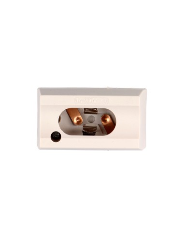 Portalamparas linestra 1 polo (para 2 casquillos) (retractilado)