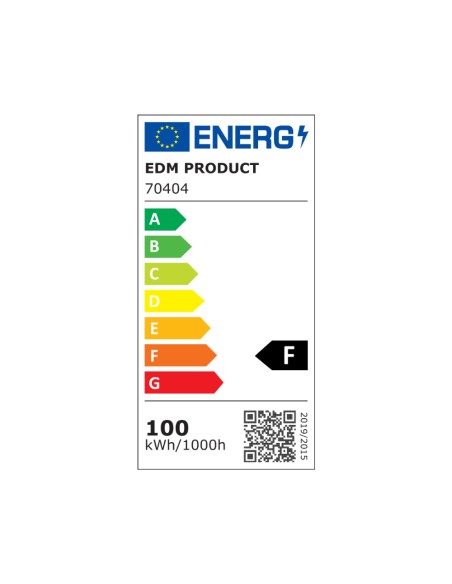 Foco proyector led 100 w 8200 lm 6400 k luz fria black series 24,6 x 22,8 x 2,9 cm