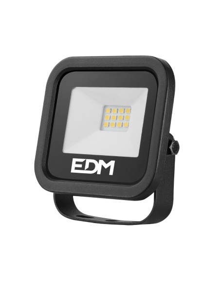 Foco proyector led 10 w 800 lm 4000 k luz dia black series 9,2 x 8,1 x 2,7 cm