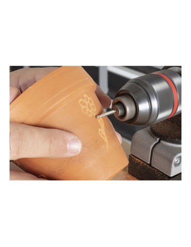 Set 3 muelas de diamante esféricas y cónicas...