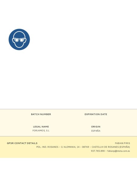 Grapas nº 3 de 10mm 1000 unid. espesor 0,7mm gg310 mota