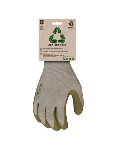 Guante de trabajo poliéster/algodón talla 8 juba 2