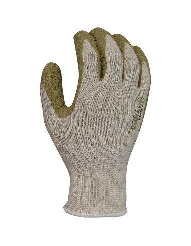 Guante de trabajo poliéster/algodón talla 9 juba