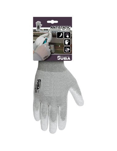 Guante antiestático nylon/fibra de carbono talla 10 juba