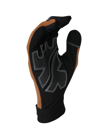 Guante de trabajo táctil piel sintética/spandex talla 8 juba