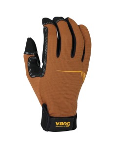 Guante de trabajo táctil piel sintética/spandex talla 10 juba 2