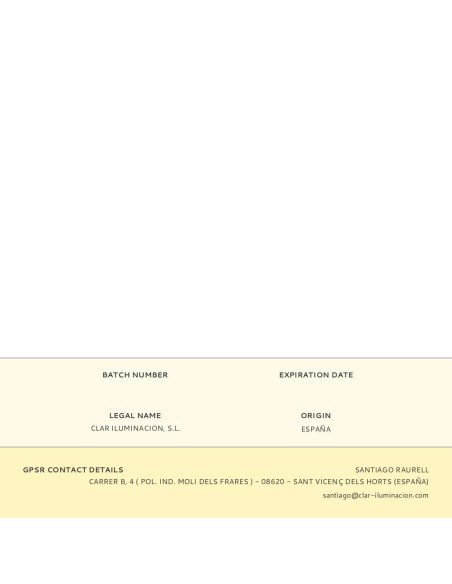 Portalamparas 250v base g-9 10cm con cable