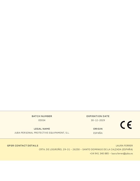 Caja 100 guantes desechables economicos de nitrilo sin polvo talla xl juba