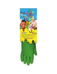 Guante infantil jardinería látex talla 4 años juba