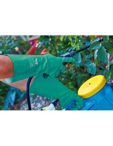 Guante trabajos fitosanitarios nitrilo talla 8...