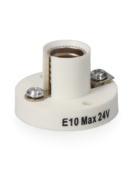 Portalamparas iluminacion mignonette e10 (solo instalaciones de 12v o inferiores) colores / modelos surtidos