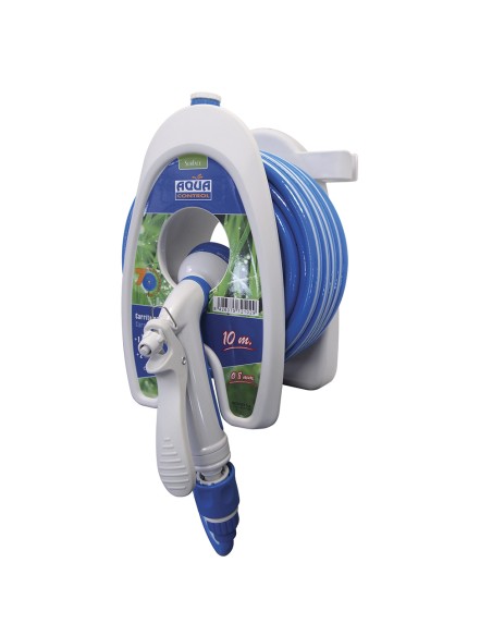 Carrito porta manguera especial terrazas 10 m