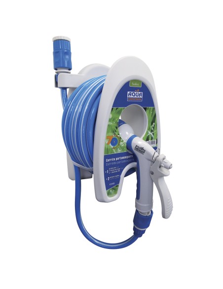 Carrito porta manguera especial terrazas 10 m