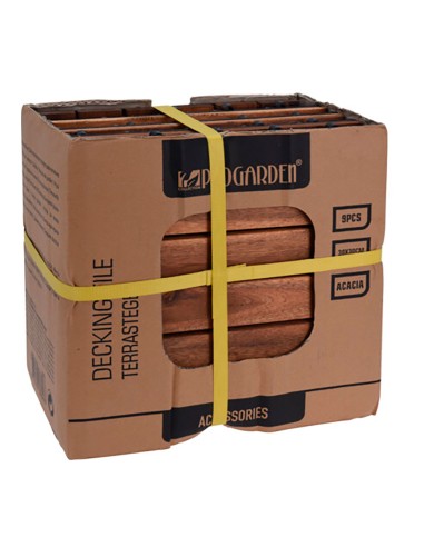 Baldosas para terraza modelo acacia 30 x 30 cm,...